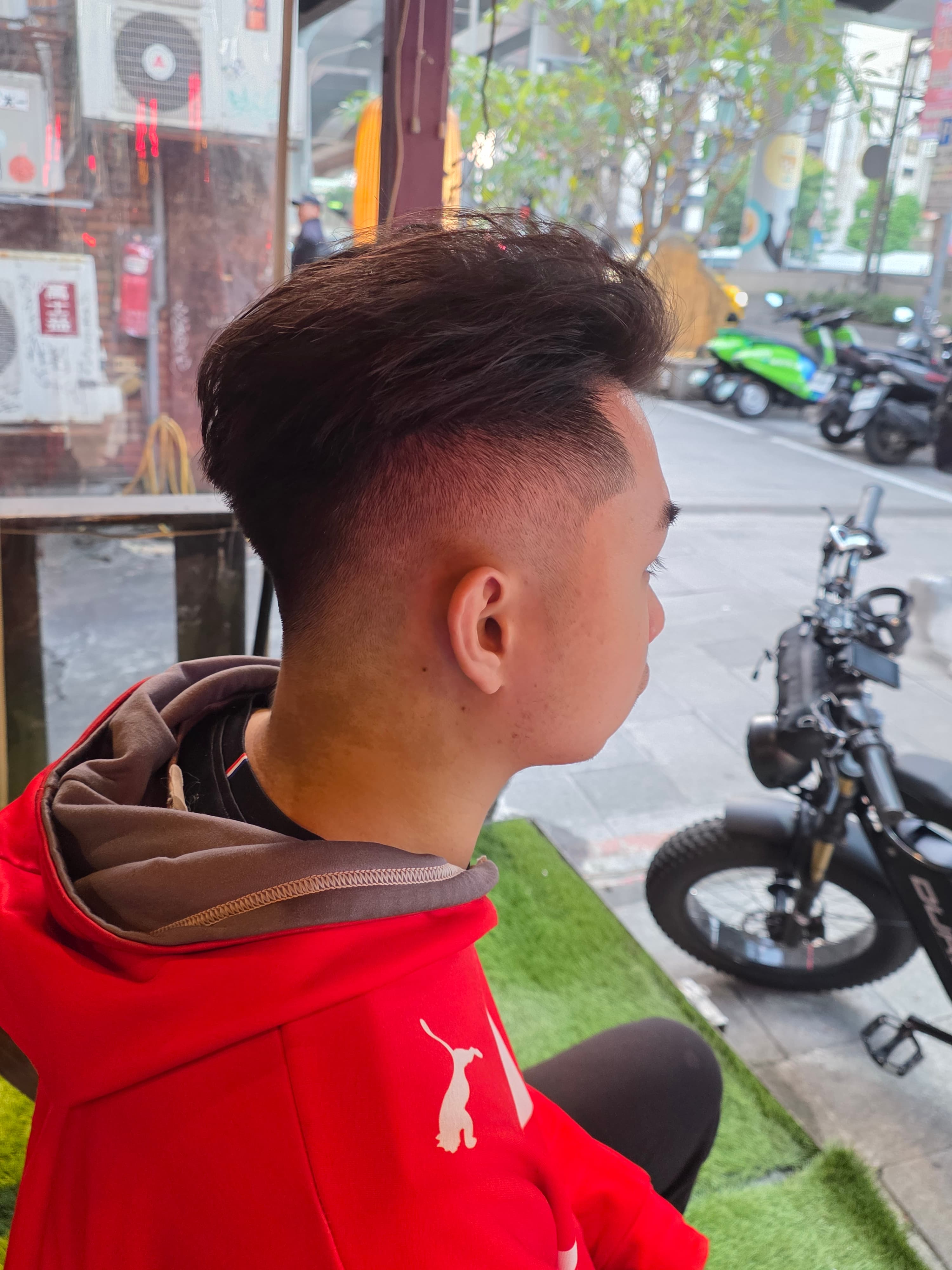 Eddie 後梳油頭 Slick Back 作品